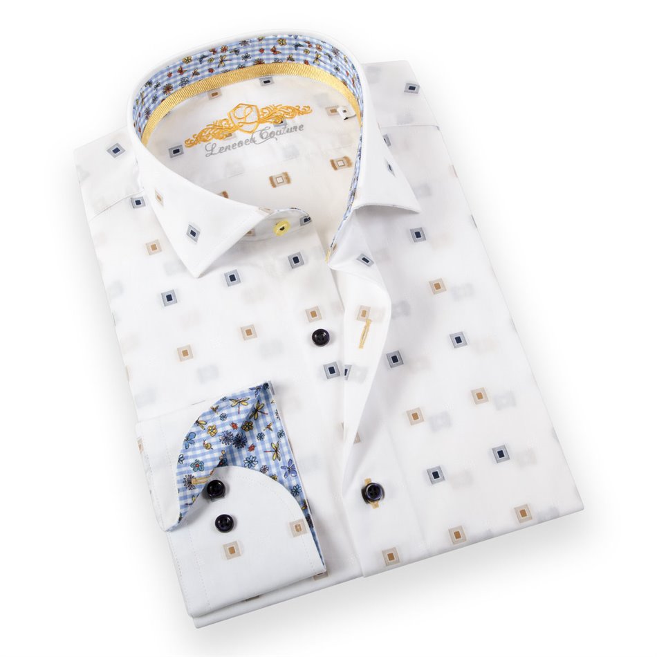 CHEMISE SPORT MANCHES LONGUES LENEVEU COUTURE