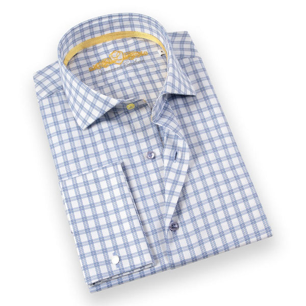 CHEMISE POIGNET DOUBLE MANCHES LONGUES LENEVEU COUTURE